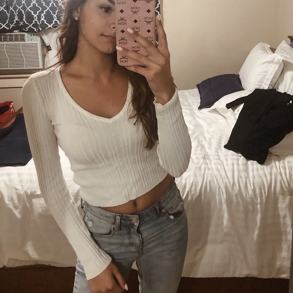 White sweater